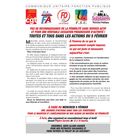 Communiqué unitaire Fonction Publique - Journée de rassemblement du 05 janvier 2020