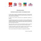 Déclaration unitaire  CGT FA FO FSU Solidaires -  Suspension du jour de Carence: une première avancée
