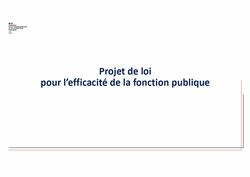 Projet de loi "Pour l'efficacité de la fonction publique" - Sept organisation syndicales représentatives de la fonction publique d'adresse au Ministre Stanislas Guerini