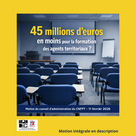 Motion du conseil d’administration du CNFPT relative au plafonnement du produit de la cotisation du CNFPT introduit dans le projet de loi de finances pour 2026