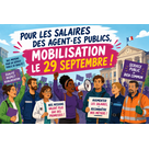Pour les salaires des agent⋅es publics, mobilisation le 29 septembre ! Pour les salaires des agent⋅es publics, mobilisation le 29 septembre !